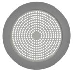 10th image of 5-3/4 in. Shower Strainer in Brushed Nickel