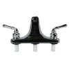 7th image of 8 in. Mobile Home Center-Set Tub/Shower Faucet with Lever Handles in Chrome
