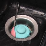 3rd image of Disposal Genie Garbage Disposal Strainer in Black