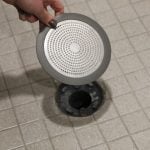 3rd image of 5-3/4 in. Shower Strainer in Brushed Nickel