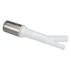2nd image of 7/8 O.D. Air Gap Body with Air Gap Cap in Brushed Nickel