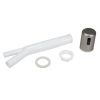 5th image of 7/8 O.D. Air Gap Body with Air Gap Cap in Brushed Nickel