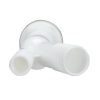 2nd image of 7/8 O.D. Air Gap Body with Air Gap Cap in White