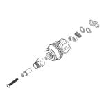 2nd image of Cartridge for Delta 1500/1700 Series Tub and Shower Faucets