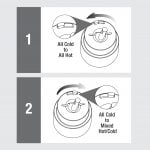 2nd image of Cartridge for Delta Kitchen and Lavatory Faucets with Diamond Seal Technology