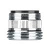 6th image of 15/16”- 27M or 55/64”- 27F X 3/4” GHTM Chrome Garden Hose Adapter (2-Pack)