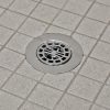 3rd image of Hair Catcher Shower Drain Cover in Chrome