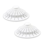 Bathtub Hair Catcher with Suction Cup (2-Pack) - Model 10771P