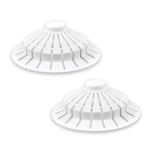 Bathtub Hair Catcher with Suction Cup (2-Pack) Bathtub Hair Catcher with Suction Cup (2-Pack)