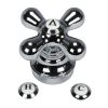 6th image of Faucet Cross-Arm Handle in Chrome (2-Pack)