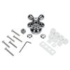 4th image of Faucet Cross-Arm Handle in Chrome (2-Pack)