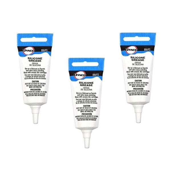 0.5 oz. Silicone Faucet Grease (3-Pack) 0.5 oz. Silicone Faucet Grease (3-Pack)