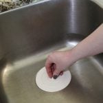 12th image of 5 in. Flat Suction Sink Stopper in White
