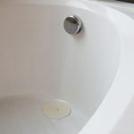 10th image of 5 in. Flat Suction Sink Stopper in White