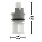 1st image of 3S-2H/C Hot/Cold Stems for Delta Sink and Bathroom Faucets (5-Pack)
