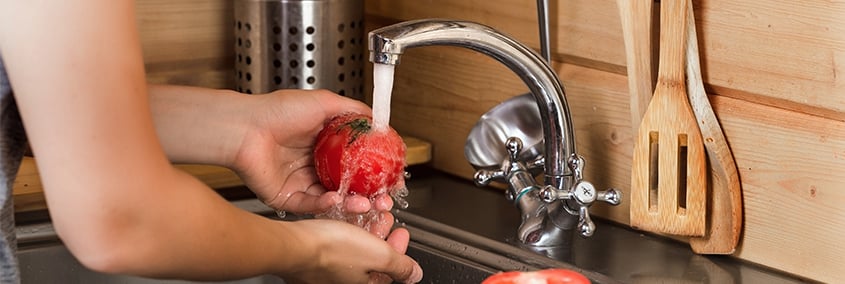 Installing bathroom or kitchen faucets