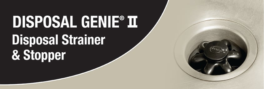 Press Release: Danco’s Garbage Disposal Strainer and Stopper Disposal Genie II has a new sleek and modern design