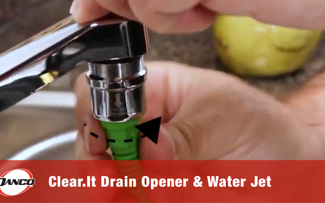 Clear.It Drain Opener and Water Jet