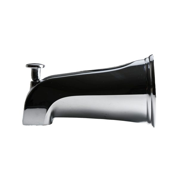 Diverter Tub Spout for Delta fits 1/2 in. IPS and 1 in. Delta Brass Tub Spout Adapter in Chrome Diverter Tub Spout for Delta fits 1/2 in. IPS and 1 in. Delta Brass Tub Spout Adapter in Chrome