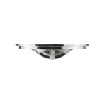 8th image of Square Hair Catcher for Shower Drain in Chrome