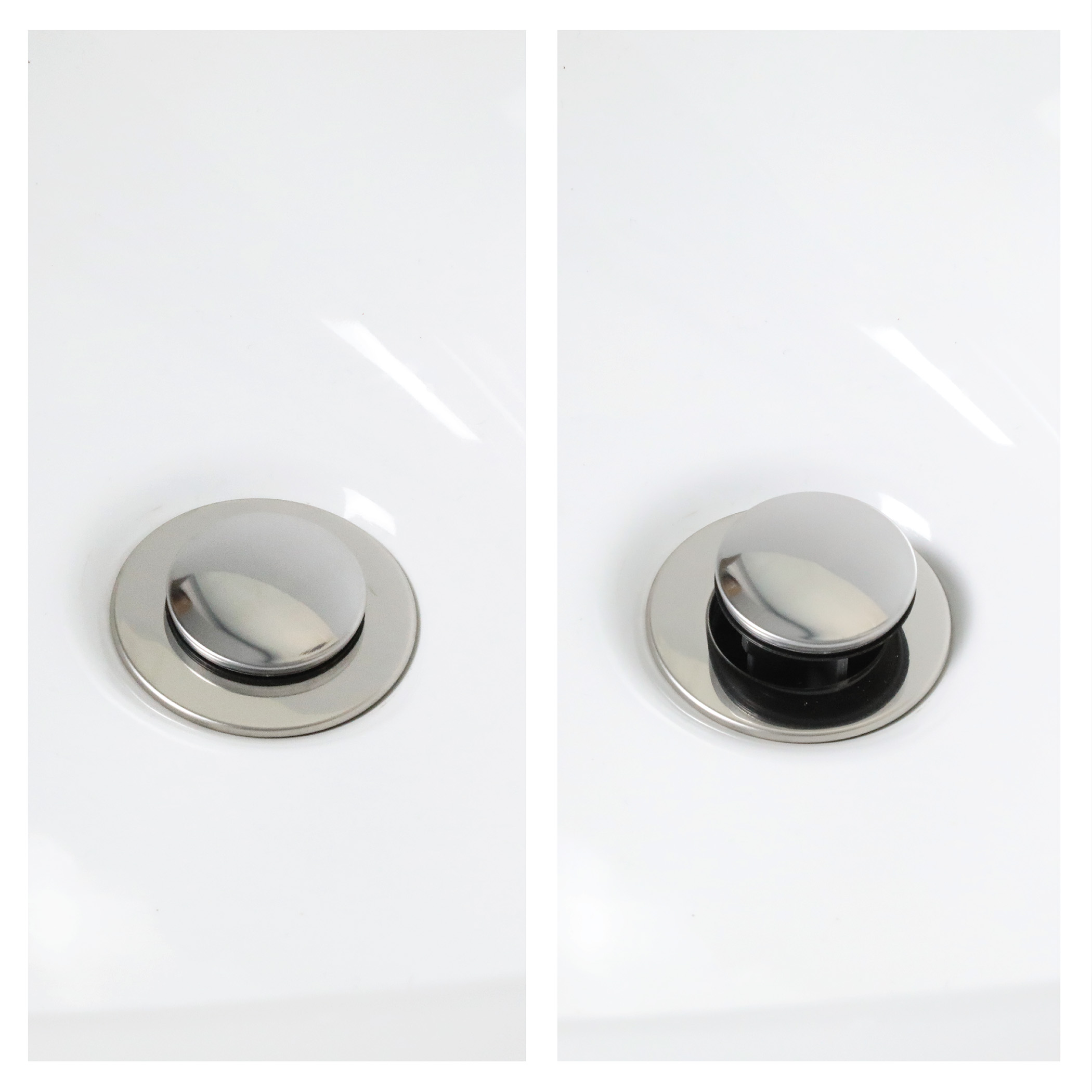 2nd image of Bathroom Pop-up Stopper Replacement for Pop-up Drain Assemblies in Chrome 2nd image of Bathroom Pop-up Stopper Replacement for Pop-up Drain Assemblies in Chrome