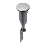 Bathroom Pop-up Stopper Replacement for Pop-up Drain Assemblies in Brushed Nickel - Model 11042