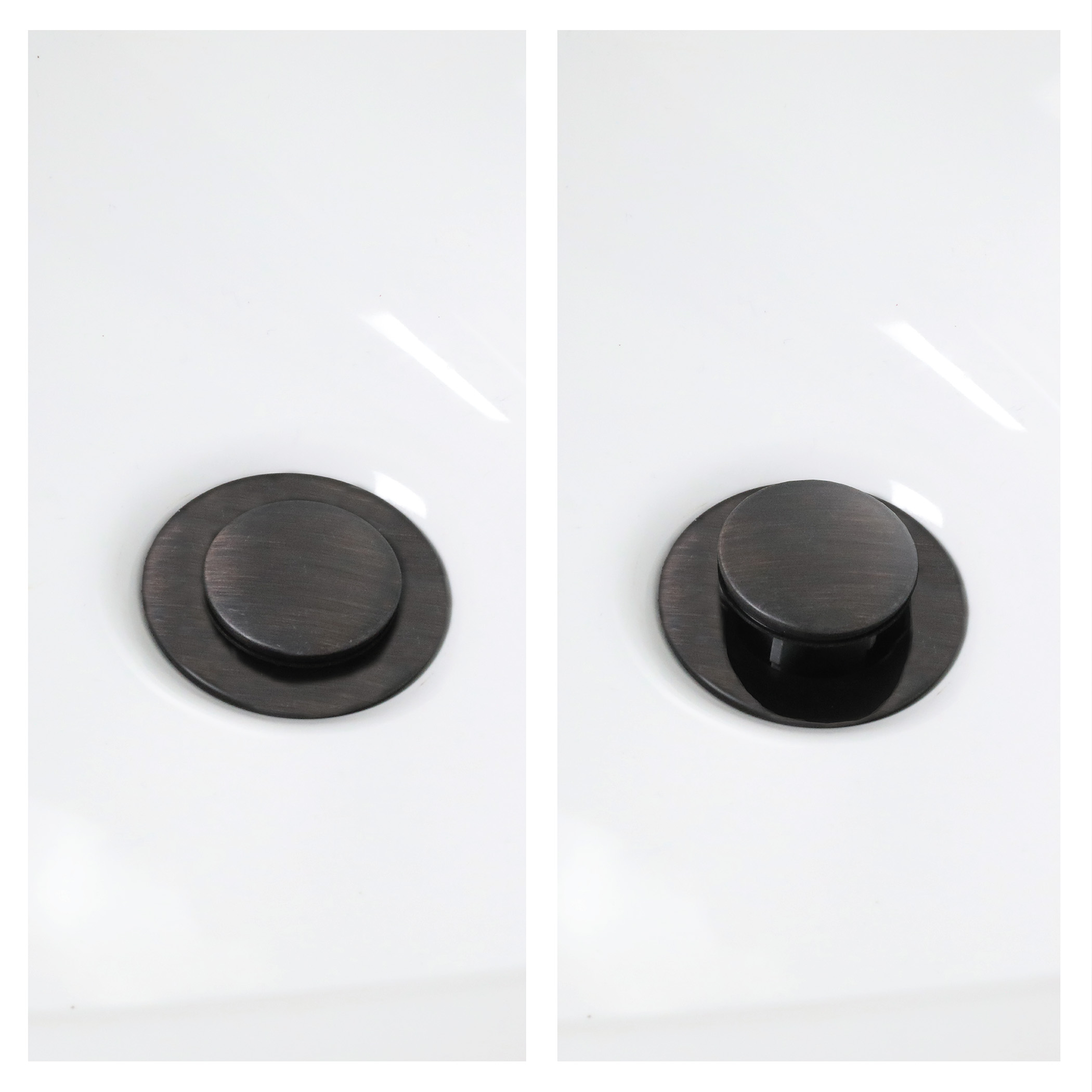 2nd image of Bathroom Pop-up Stopper Replacement for Pop-up Drain Assemblies in Oil Rubbed Bronze 2nd image of Bathroom Pop-up Stopper Replacement for Pop-up Drain Assemblies in Oil Rubbed Bronze