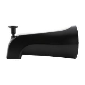 Diverter Tub Spout in Matte Black Diverter Tub Spout in Matte Black