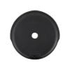 4th image of Touch-Toe Tub Drain Trim Kit with Overflow in Matte Black