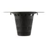 4th image of Hair Catcher Shower Drain Cover in Matte Black
