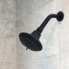1st image of 8 in. Shower Arm w/ Flange in Matte Black
