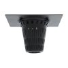 3rd image of Square Hair Catcher for Shower Drain in Matte Black