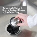 3rd image of Kitchen Garbage Disposal Drain Stopper in Stainless Steel