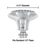 6th image of 5-Spray Water-Saving Shower Head in Brushed Nickel
