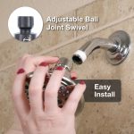 3rd image of 5-Spray Water-Saving Shower Head in Oil Rubbed Bronze