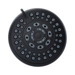 7th image of 5-Spray Water-Saving Shower Head in Matte Black
