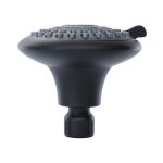 9th image of 5-Spray Water-Saving Shower Head in Matte Black