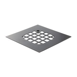 Square Snap-In Shower Drain Cover in Oil Rubbed Bronze Square Snap-In Shower Drain Cover in Oil Rubbed Bronze
