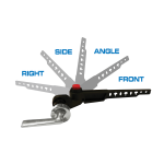 3rd image of Toilet Tank Lever Replacement Handle in Chrome