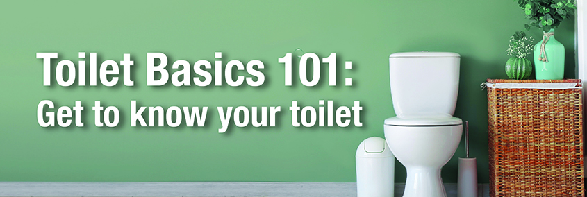 Toilet Basics 101: Get to know your toilet