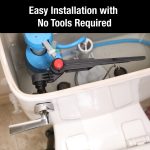 5th image of Toilet Tank Lever Replacement Handle in Chrome