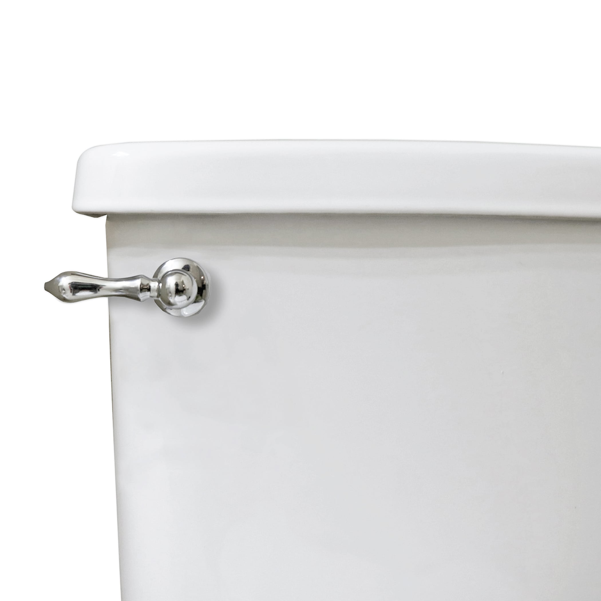 Universal Decorative Toilet Handle in Chrome