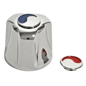 Small Universal Canopy Faucet Handle in Chrome