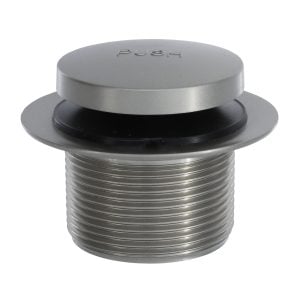 Touch Toe Drain Assembly in Brushed Nickel