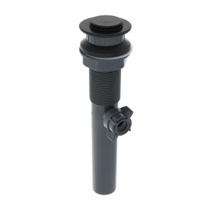 EZ Connect Pop-up Plastic Lavatory Drain in Matte Black EZ Connect Pop-up Plastic Lavatory Drain in Matte Black