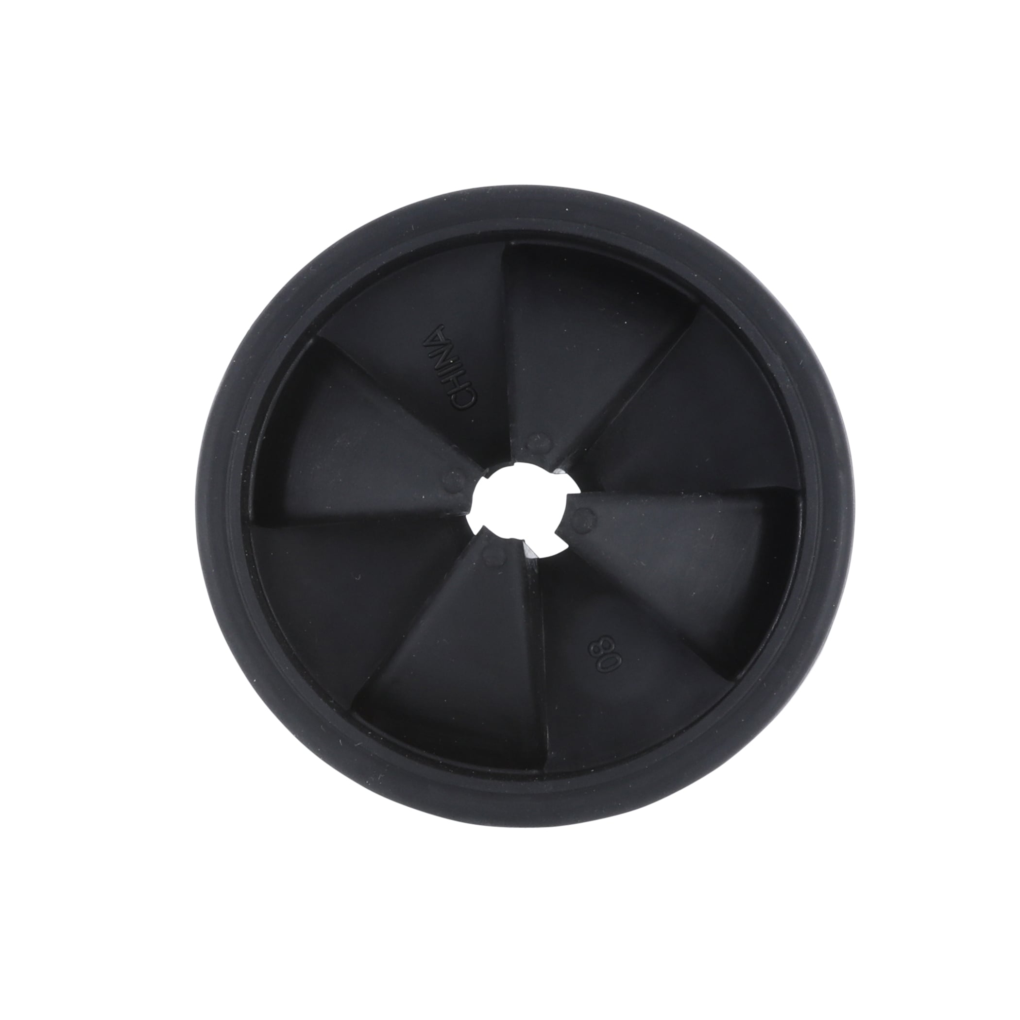 3.3 inch Garbage Disposal Splash Guard Baffle in Black