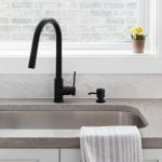 1st image of Universal Soap Dispenser with Curved Nozzle in Matte Black
