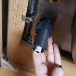 7th image of Universal Soap Dispenser with Curved Nozzle in Matte Black