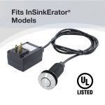 2nd image of Kitchen Sink Top Mount Air Switch for Garbage Disposals in Stainless Steel
