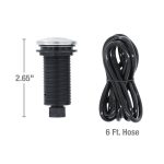 3rd image of Kitchen Sink Top Mount Air Switch for Garbage Disposals in Stainless Steel